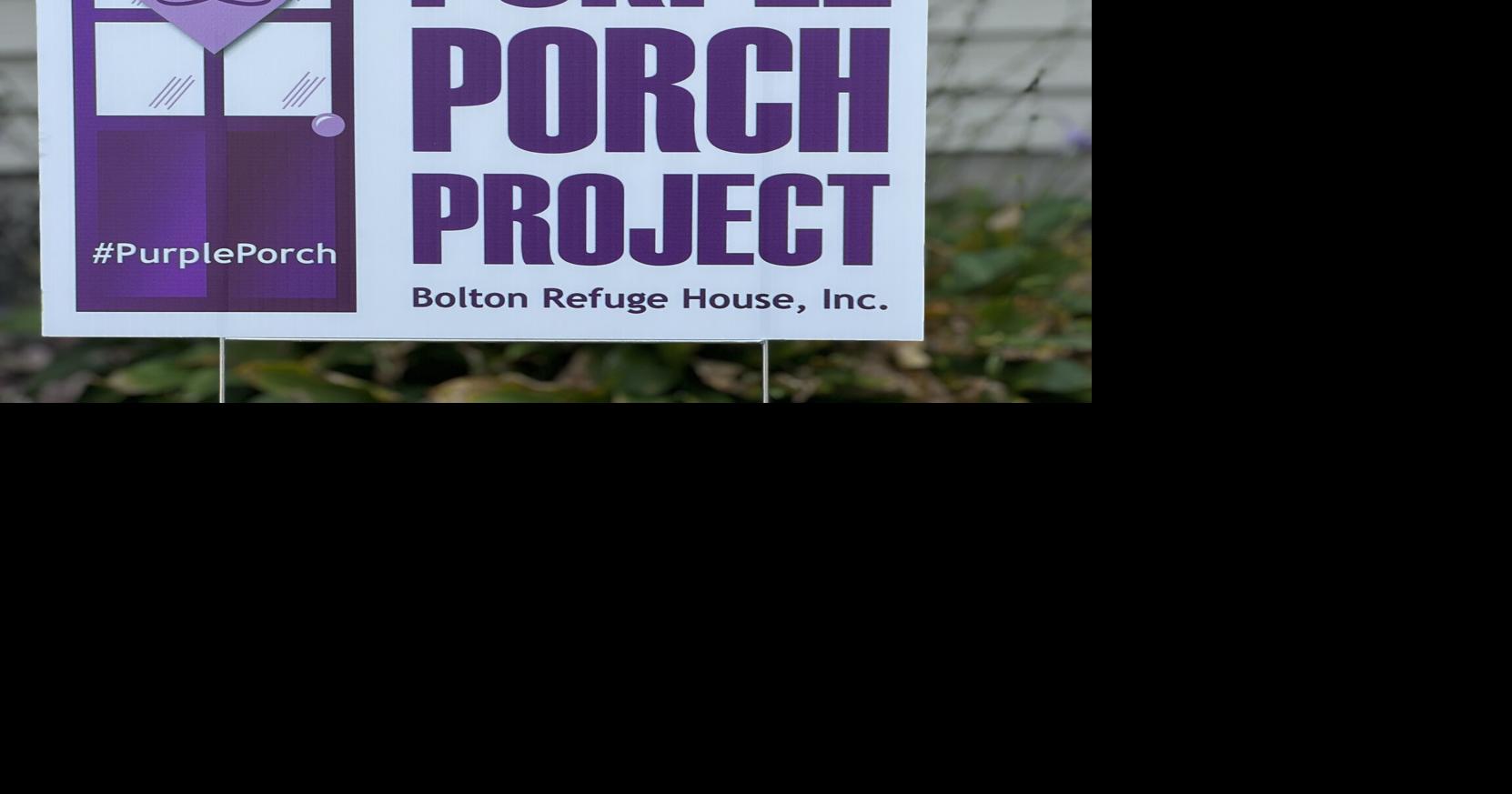 Make your porches purple for National Domestic Violence Awareness Month ...