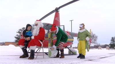 Santa Helicopter