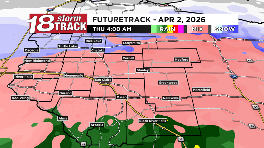 Messy spring system to bring sleet, freezing rain, rain and some snow ...