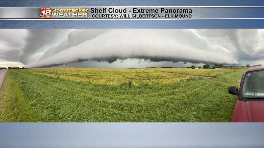 The difference between shelf clouds and wall clouds