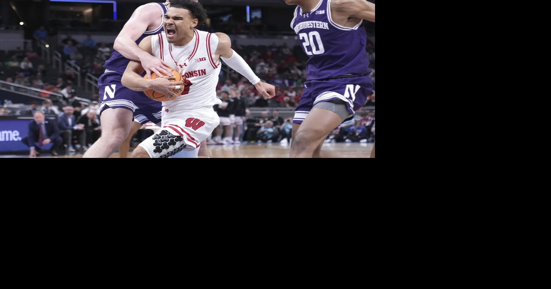 Wisconsin defeats Northwestern 70-63 in second round of Big Ten Tournament