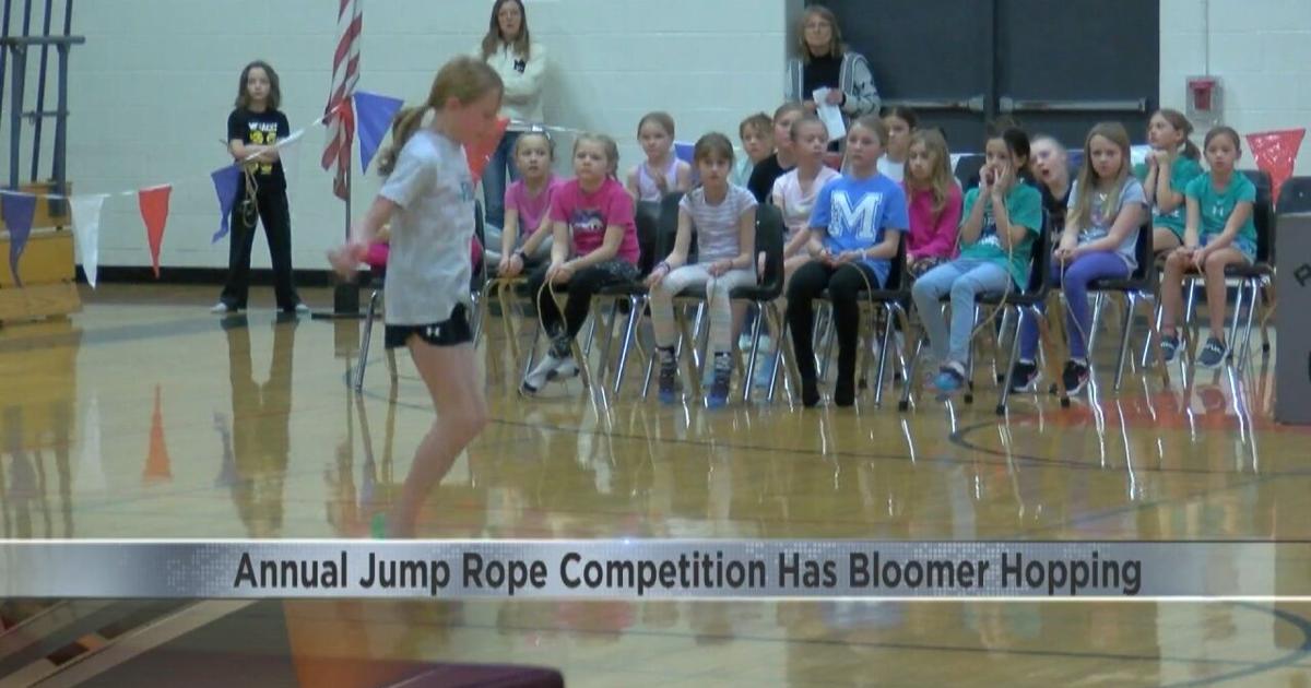 Annual jump rope competition has Bloomer hopping Video