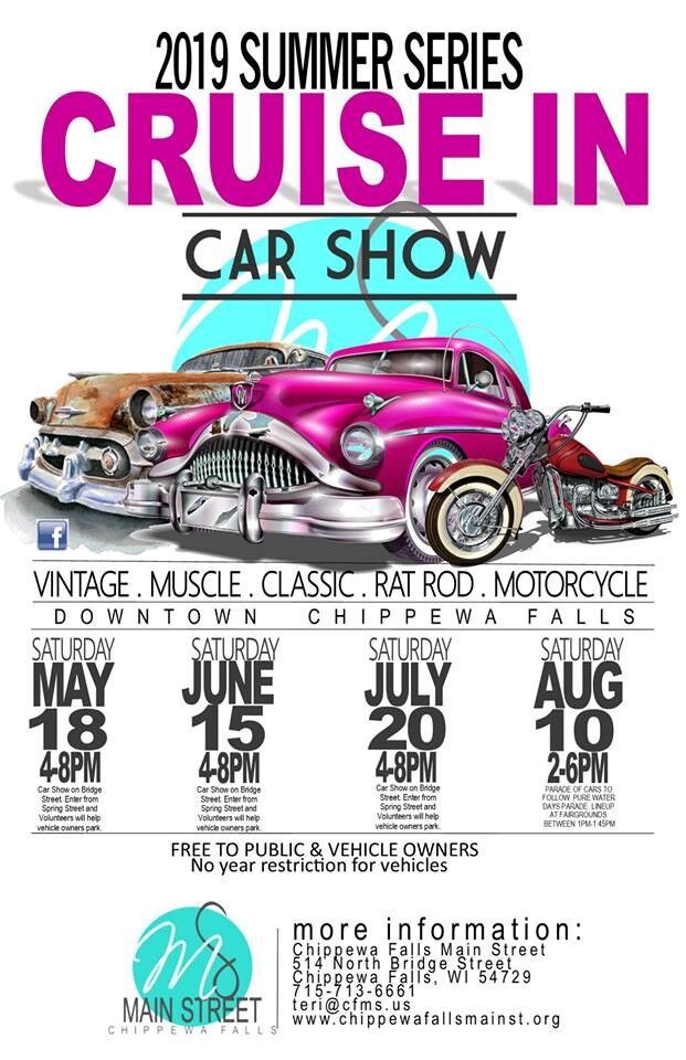 Series of car shows coming to downtown Eau Claire Positively