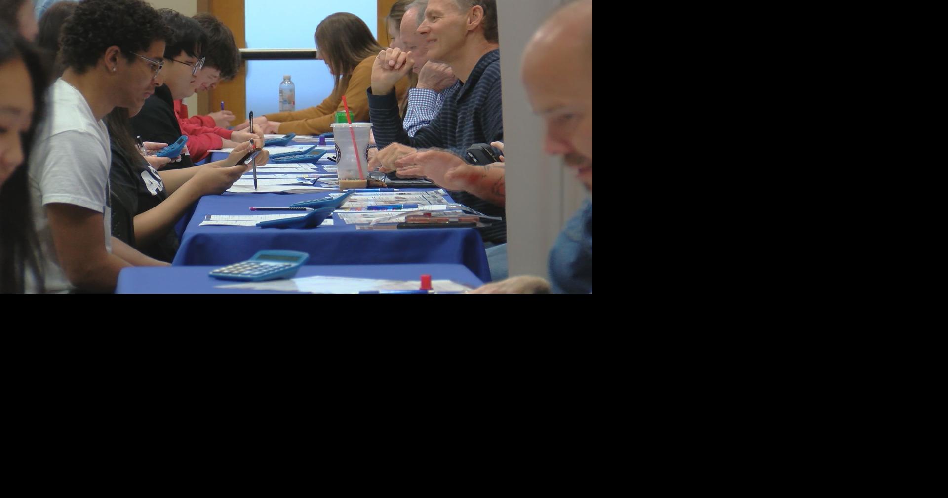 Students learn financial literacy through career path simulation