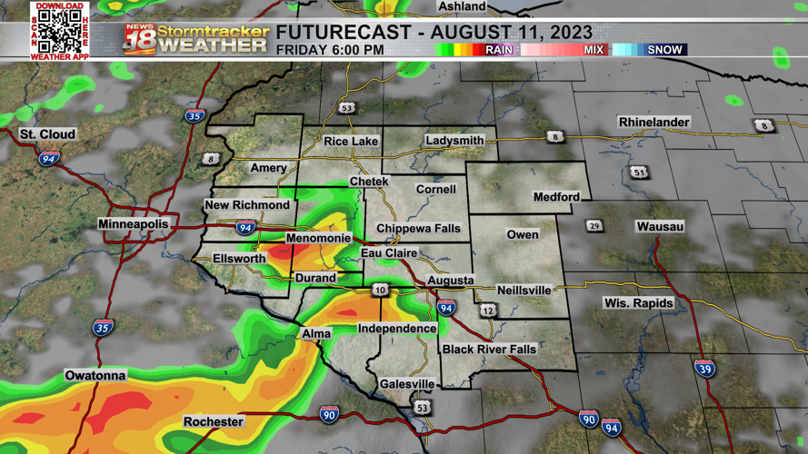Active weather pattern to give us several chances for showers and t ...