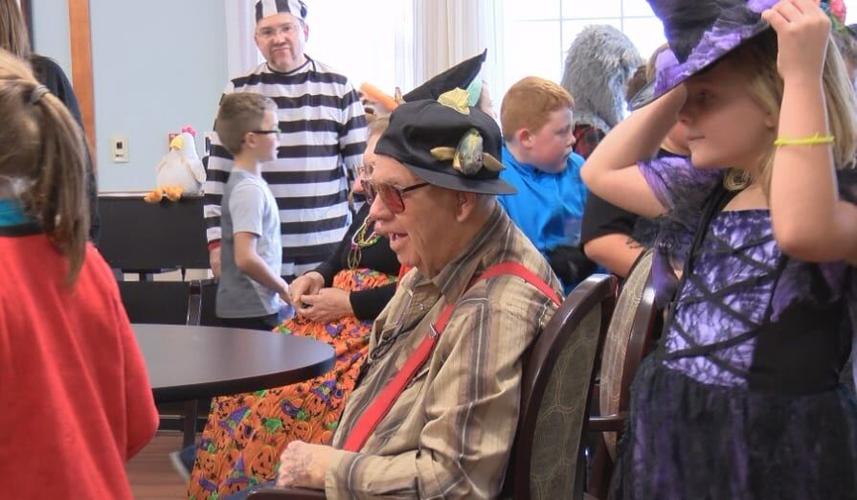 Altoona students don costumes to visit senior citizens Positively