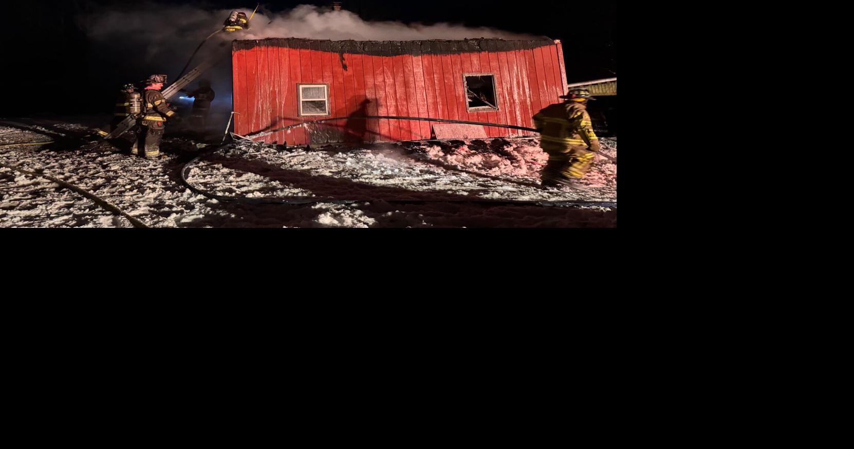 Crews on scene for fire on HWY 93