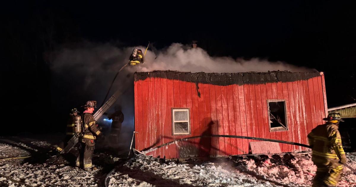 Crews on scene for fire on HWY 93