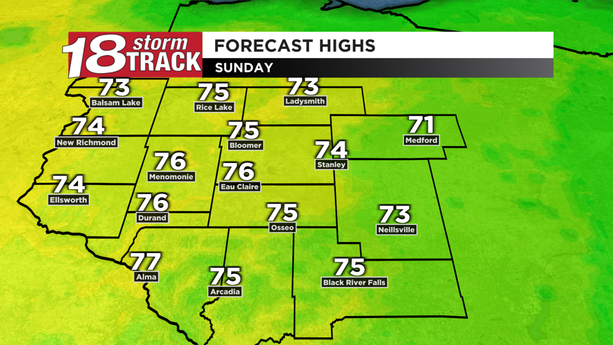 Cool and showery conditions today but sunny skies return for the ...