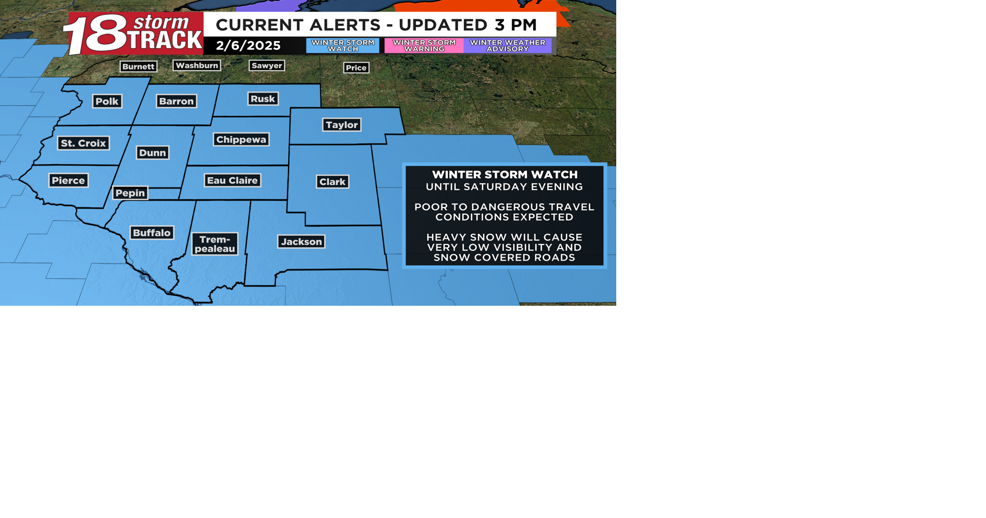 Winter Storm Watch issued for Friday Night/Saturday's round of heavy ...
