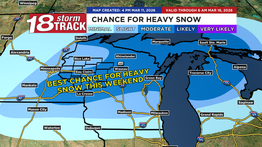 Wind is likely along with rain or snow Thursday night with a chance for ...