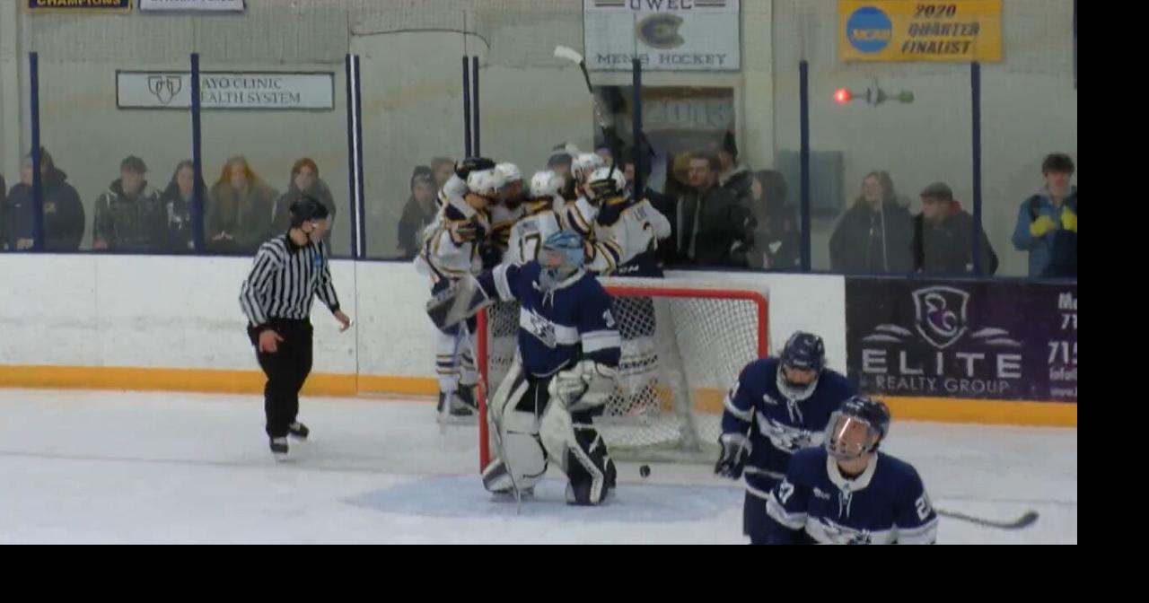 Blugolds men's hockey edges Blue Devils in OT | Sports | wqow.com