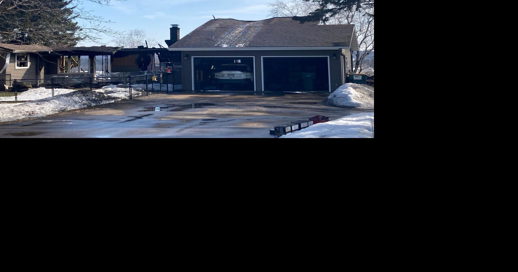 No one hurt in overnight house fire, home a total loss | News | wqow.com