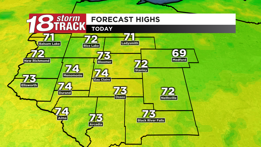 A pleasant and mild Memorial Day ahead; tracking rain chances Tuesday ...