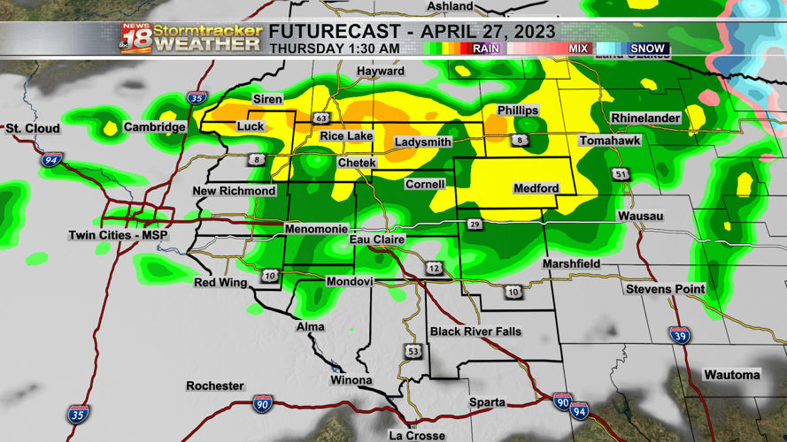 Rivers remain high with just one more dry day in the forecast before ...