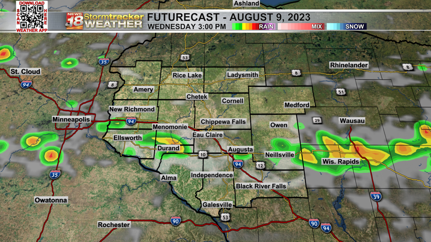 Active weather pattern to give us several chances for showers and t ...