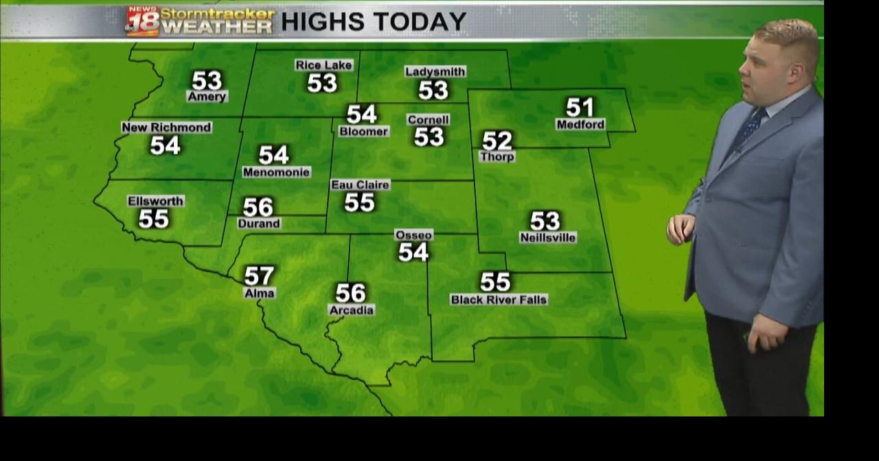 Temperatures to run near to slightly above average this week; scattered ...