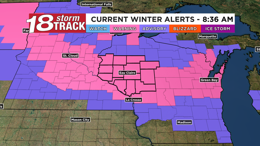 Snow and poor travel to continue throughout the day but heavier ...