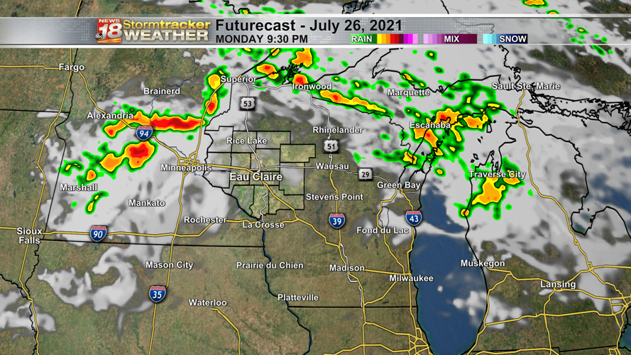 Storm chances and humidity return for the work week | News | wqow.com