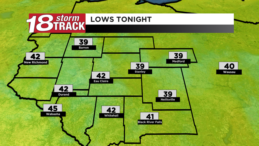 Above average highs through Thursday; Storm chances Thursday evening ...