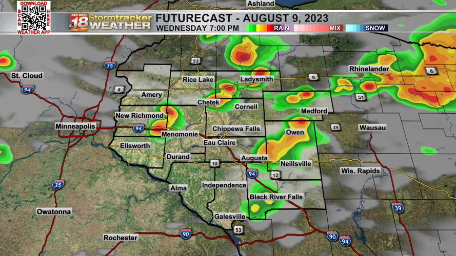 Active weather pattern to give us several chances for showers and t ...