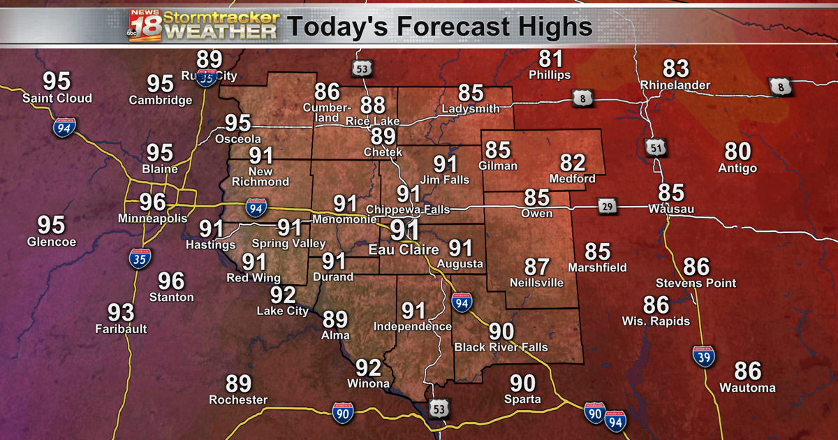 Oppressive humidity puts feels like temps in the upper 90s; prompts ...