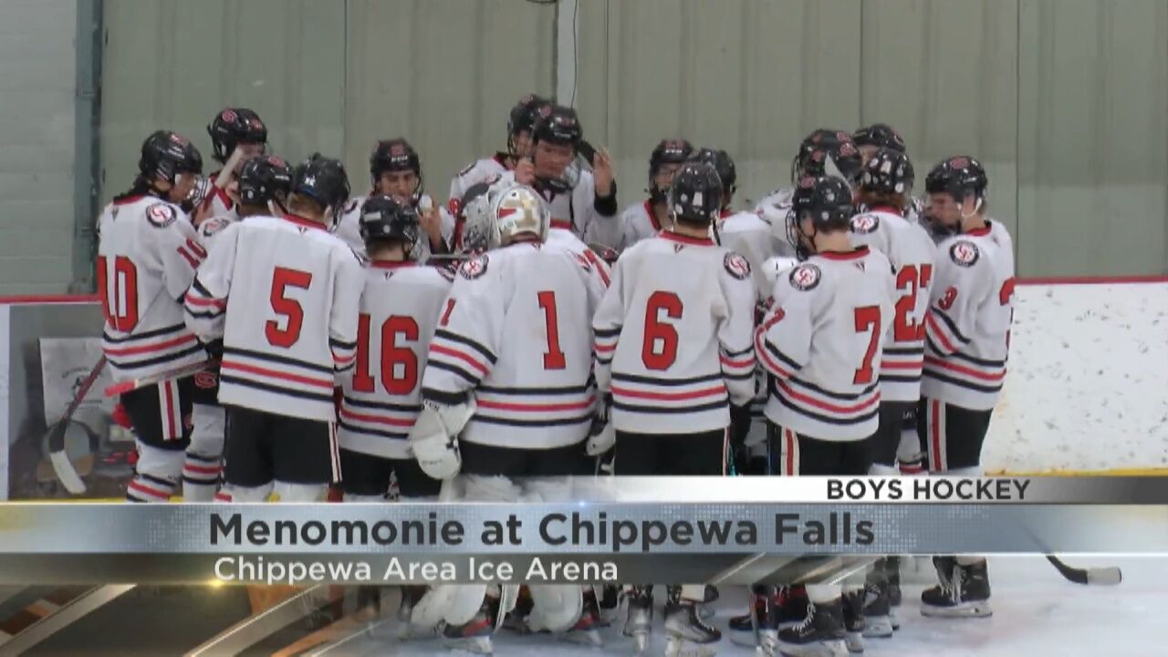 Chippewa Falls Boys Hockey dominate Menomonie