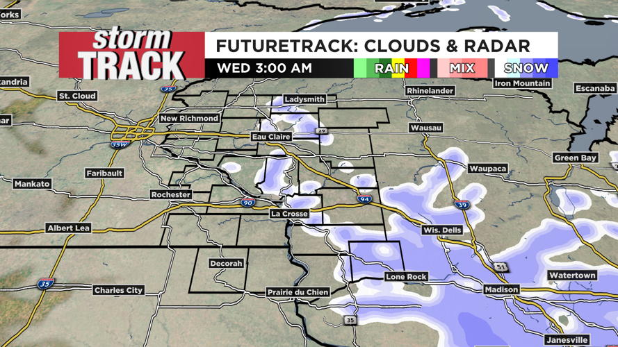 Warmer weather will arrive after Western Wisconsin's next chance for ...