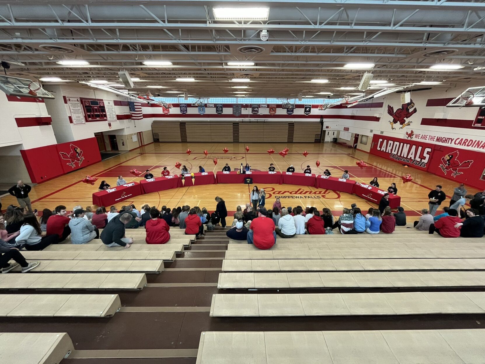 Cardinals flock to college 15 athletes put pen to paper Sports