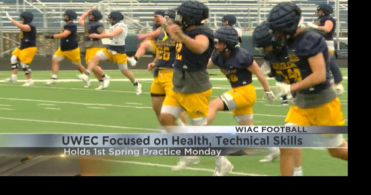 UWEC football focused on technical skills, health this spring College