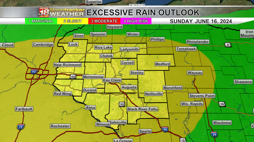 Multiple chances for showers and thunderstorms ahead; heavy rain and ...