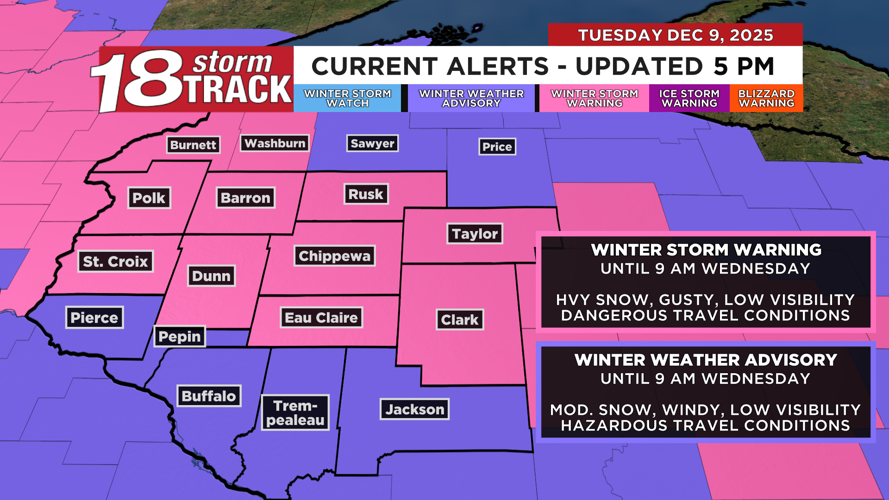 Heavy snow, wind, and low visibility tonight as a winter storm moves ...