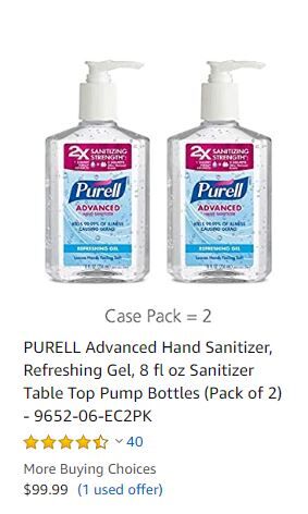 Purell Refreshing Hand Sanitizer Pump - 8 Fl Oz : Target