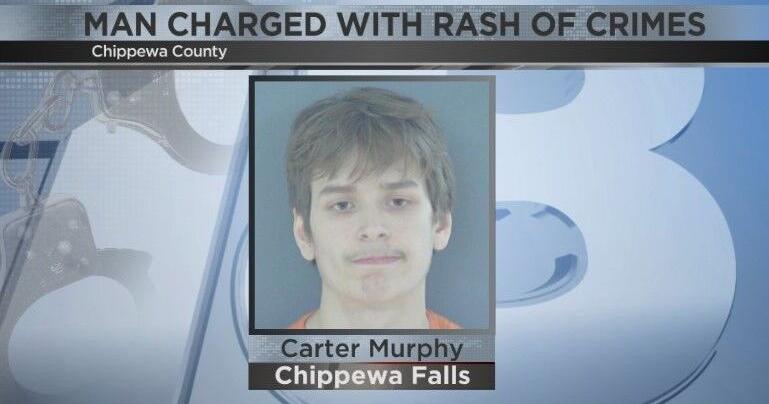 Man charged after rash of crimes reported in Chippewa Falls one ...