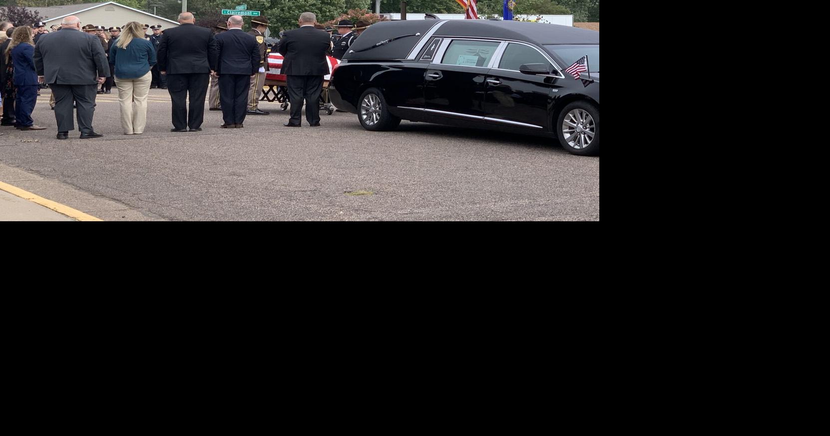 "You will not be forgotten... We will take it from here." Funeral