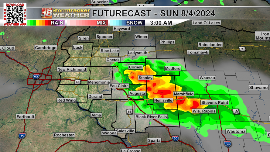 A hot and humid start to the weekend; rain chances return second half ...