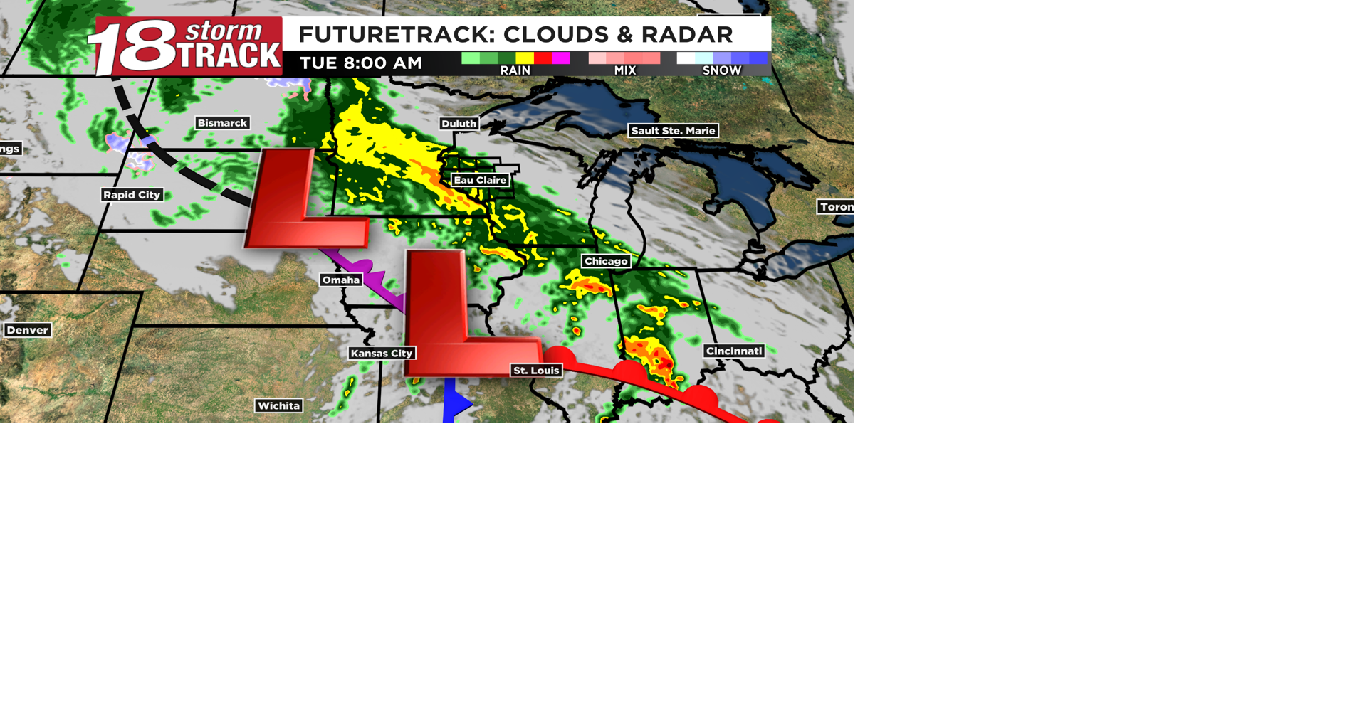 Next low pressure system to bring rain and gusty winds to the region ...