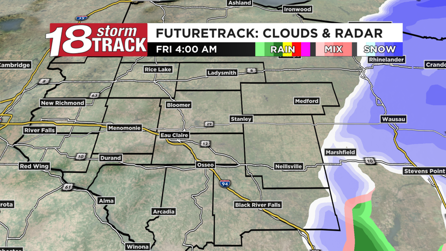 Rain changes to snow tonight before another snow chance arrives late ...