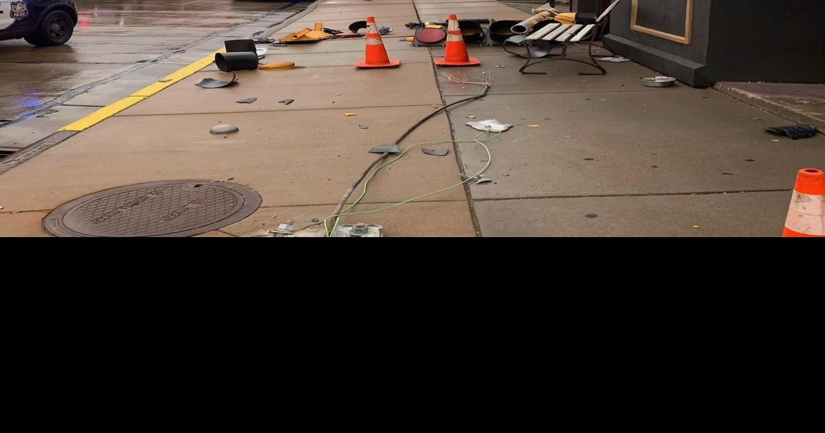 "Grateful for Rain" No pedestrians hurt after crash in front of Eau