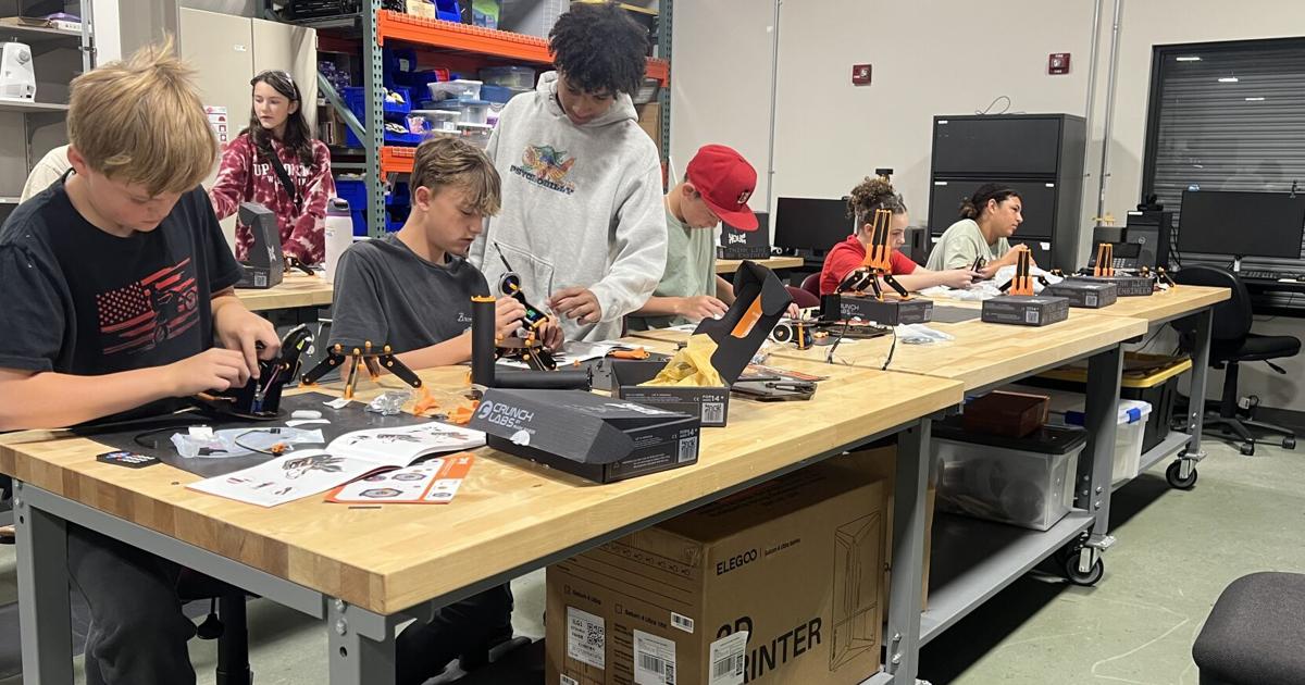 Area kids get inside look at manufacturing industry at Junior Achievement camp