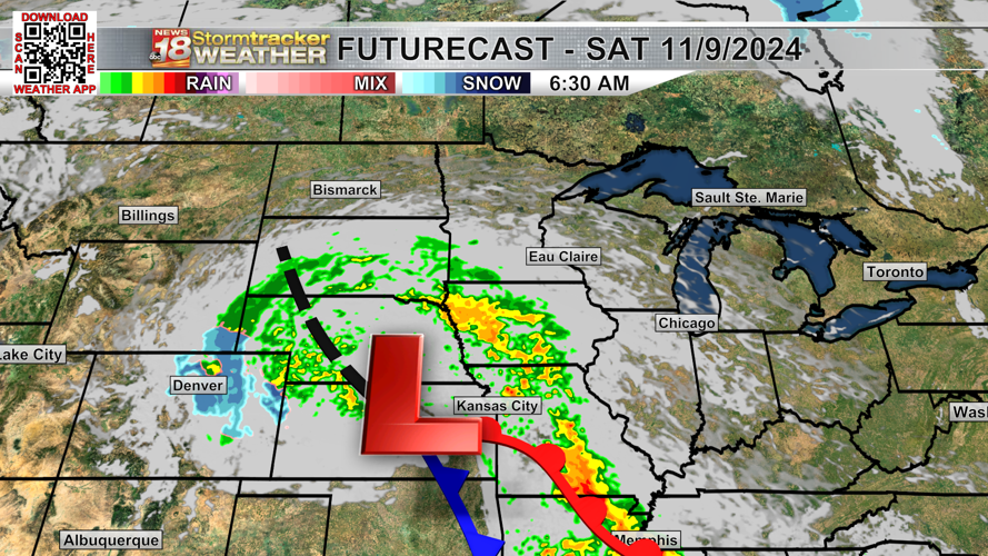 A few days of sunshine to end the week before rain chances return for ...