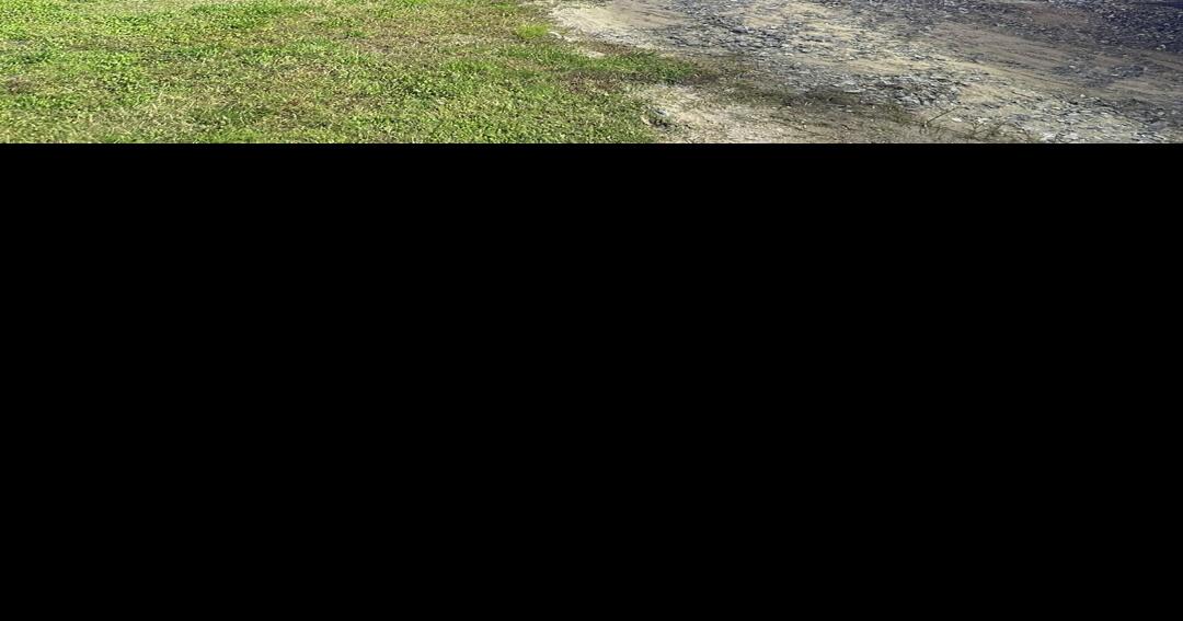 First responders rescue someone who falls from a ladder into a hole in