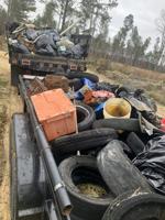 2,300 pounds of trash removed by state agencies in cleanup of illegal dumping