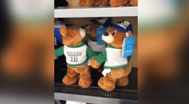 Twerking teddy sales bear walmart