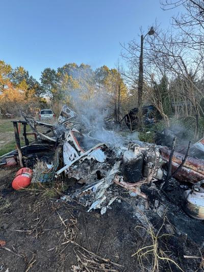 Deadly camper trailer fire in Stockton, Maryland