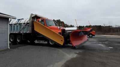 Getting roads ready for the first snow of the season