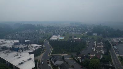 Smoke and Haze from Wildfire Damage Air Quality in Sussex County