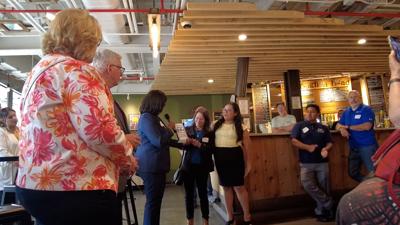 On Tuesday evening, they received SBA Delaware’s 2023 Frank Masley Champion Award, created in honor of the late Delawarean Frank J. Masley, an entrepreneur, community advocate, and former olympian.