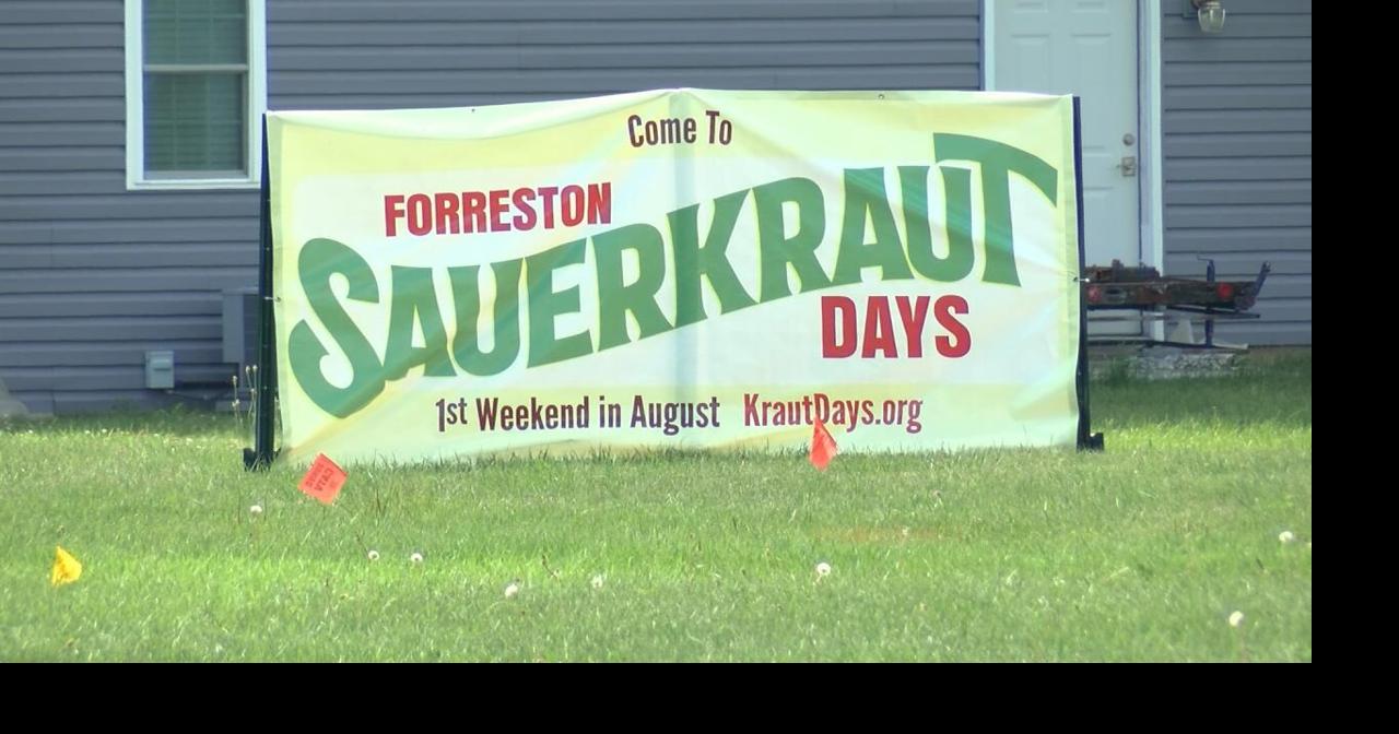 Sauerkraut Days SignsBanners