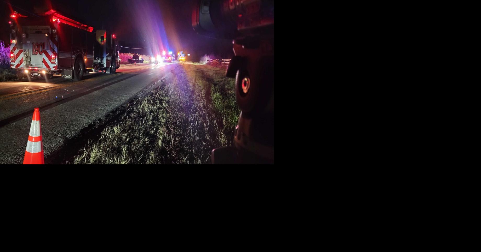 BREAKING Emergency crews on scene of a crash in Winnebago News